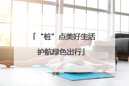 “桩”点美好生活 护航绿色出行