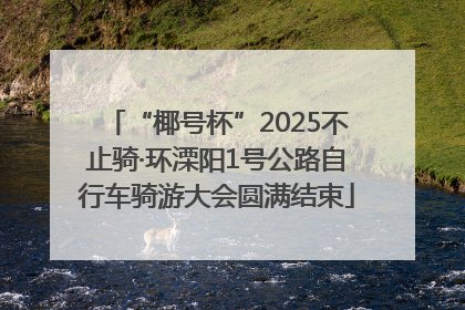 “椰号杯”2025不止骑·环溧阳1号公路自行车骑游大会圆满结束