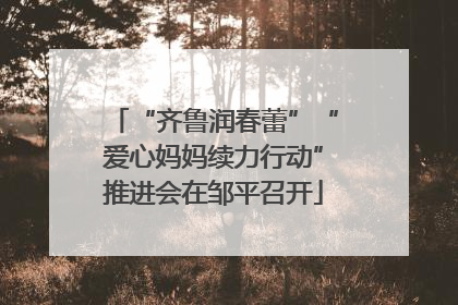 “齐鲁润春蕾”“爱心妈妈续力行动”推进会在邹平召开