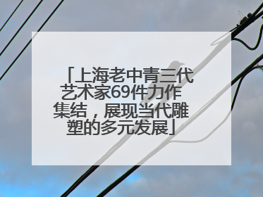 上海老中青三代艺术家69件力作集结，展现当代雕塑的多元发展