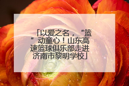 以爱之名，“篮”动童心！山东高速篮球俱乐部走进济南市黎明学校