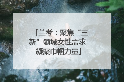 兰考：聚焦“三新”领域女性需求 凝聚巾帼力量