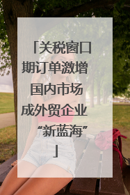 关税窗口期订单激增 国内市场成外贸企业“新蓝海”