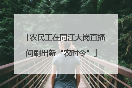 农民工在同江大岗直播间刷出新“农时令”