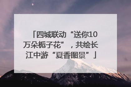 四城联动“送你10万朵栀子花”，共绘长江中游“夏香图景”