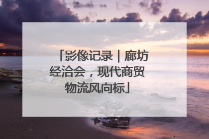 影像记录｜廊坊经洽会，现代商贸物流风向标