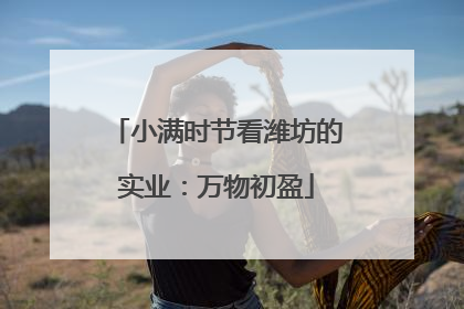 小满时节看潍坊的实业:万物初盈