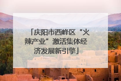 庆阳市西峰区“火辣产业”激活集体经济发展新引擎