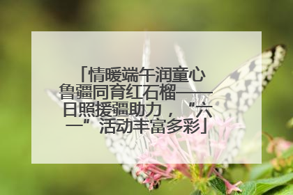 情暖端午润童心 鲁疆同育红石榴——日照援疆助力，“六一”活动丰富多彩