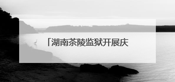 湖南茶陵监狱开展庆祝端午节系列活动