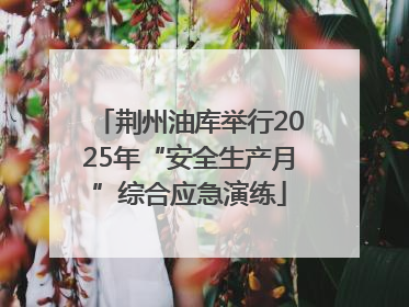荆州油库举行2025年“安全生产月”综合应急演练