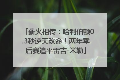 薪火相传：哈利伯顿0.3秒逆天改命！两年季后赛追平雷吉-米勒