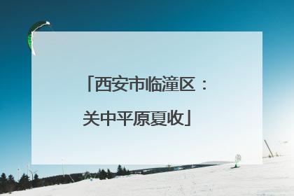 西安市临潼区：关中平原夏收