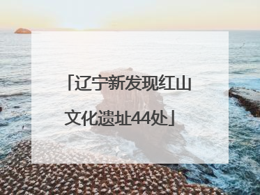 辽宁新发现红山文化遗址44处