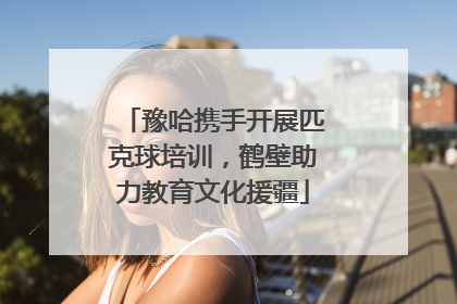 豫哈携手开展匹克球培训，鹤壁助力教育文化援疆