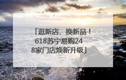 逛新店、换新品！618苏宁易购248家门店焕新升级