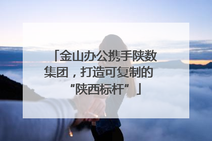 金山办公携手陕数集团，打造可复制的“陕西标杆”