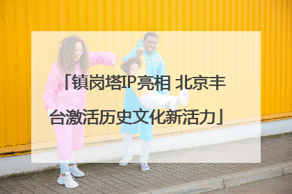 镇岗塔IP亮相 北京丰台激活历史文化新活力