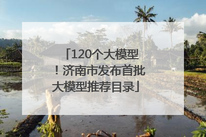 120个大模型！济南市发布首批大模型推荐目录