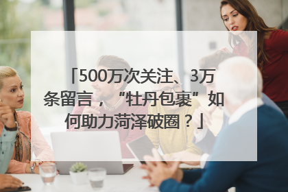 500万次关注、3万条留言，“牡丹包裹”如何助力菏泽破圈？